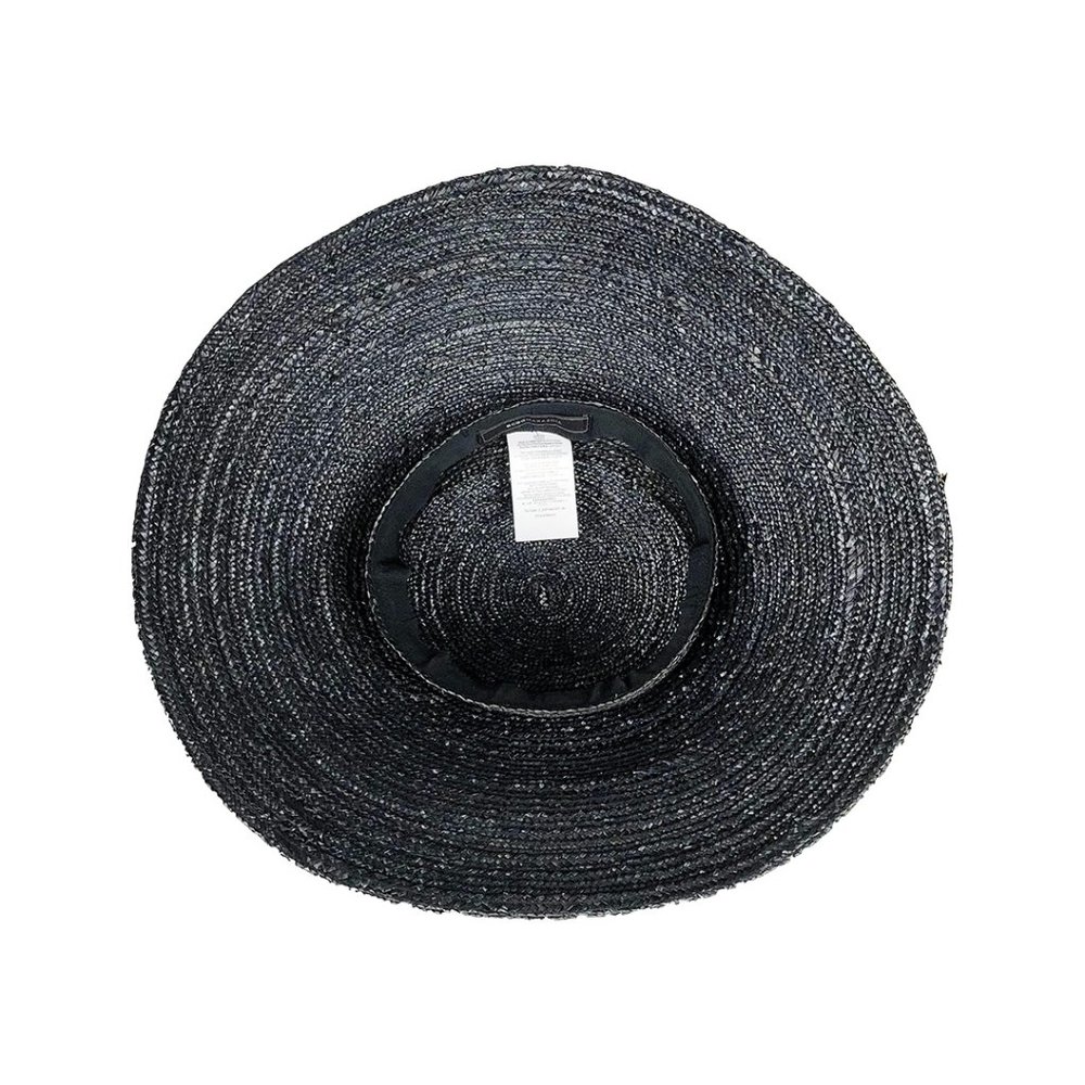 BCBG Black Straw Hat - Picture 4 of 12